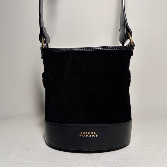 ISABEL MARANT Samara Mini Suede bucket bag - Picture 1 of 14